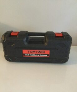 Mini Chainsaw 6-Inch Battery Powered - Cordless Electric Handheld Chainsaw with 2 Rechargeable Batteries - 21V Small Power Chain Saws Battery Operated for Tree Trimming Wood Cutting 38 6125zmPm8YL