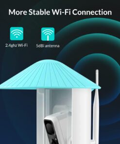 NETVUE Birdfy Smart Bird Feeder with Camera - Auto Capture & Identify 6000+ Species, Free AI Forever, Ideal Gift for Birdwatching and Bird Lovers Blue 30 6126vBkXEL