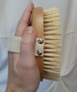 Gute Professional Dry Skin Body Brush, Dry Brush with Cactus/Vegetable Bristles (Firm/Extra Firm Bristles) 19 6127k70BBL