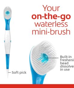 Colgate Wisp Max Fresh Peppermint Mini-Brushes, 24 count 24 Count (Pack of 1) 26 6129wmSEL