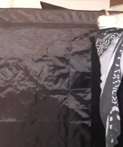 iPower 48"x24"x60" Grow Tent with Observation Window and Removable Floor Tray, Tool Bag for Indoor, 24" x 48" x 60", Black/Silver 24" x 48" x 60" 27 612A6UgAUdL