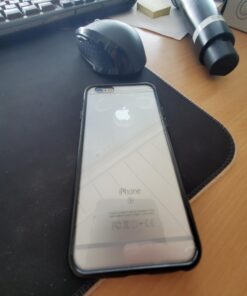 JETech Case for iPhone 6 and iPhone 6s, Shock-Absorption Bumper Cover, Anti-Scratch Clear Back (Black) black 39 612AzdaTqyL