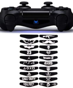 Alternative view of Gebaisi Led Lightbar Light Bar Decal Skin Stickers for Playstation Controller (40 Pieces B) 40 Pieces B