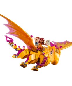 LEGO Elves Fire Dragon's Lava Cave 41175 Creative Play Toy for 8- to 12-Year-Olds 10 612BJOISXfL
