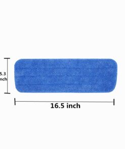 Microfiber Spray Mop Replacement Heads for Wet/Dry Mops Floor Cleaning Pads Compatible with Bona Floor Care System (3 Pack) 5 612C3I7ZP3L