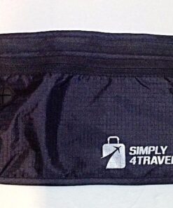 Simply4Travel Travel Money Belt with RFID Blocking, Premium Slim Fanny Pack and Waist Stash for Everyday Use! Black 114 612CCry5ESL
