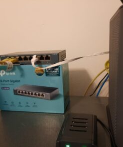 TP-Link TL-SG108 8 Port Gigabit Unmanaged Ethernet Network Switch, Ethernet Splitter Plug & Play Fanless Metal Design Shielded Ports Traffic Optimization 26 612CfZM2IFL