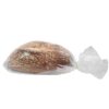 Bread Bags with Ties, Heavy Duty, Reusable, 100 Clear Bags and 100 Ties Extra Heavy Duty (2ml) 14 612EaEBtDpL