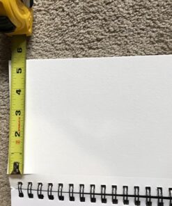 Canson Artist Series Watercolor Paper, Wirebound Pad, 5.5x8.5 inches, 20 Sheets (140lb/300g) - Artist Paper for Adults and Students - Watercolors, Mixed Media, Markers and Art Journaling 5.5" x 8.5" Side Wire 28 612EpPVgRL