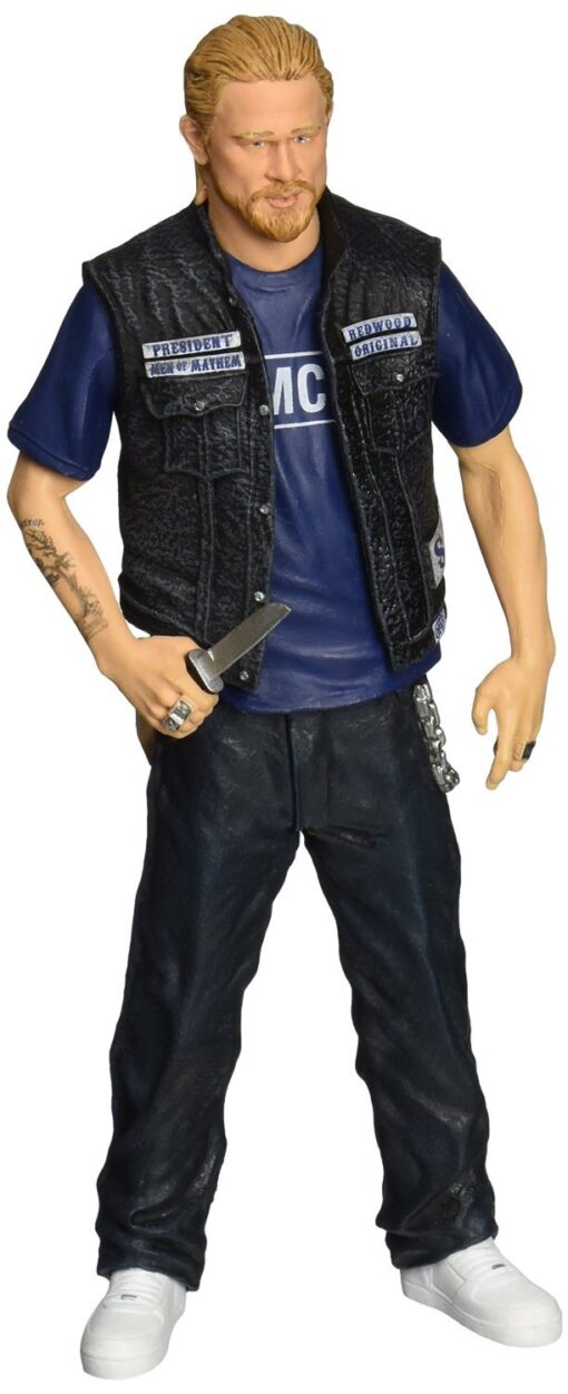 Mezco Toyz Sons of Anarchy - Jax Teller - SAMCRO Shirt Figure, 6"