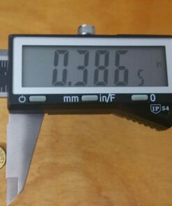 iGaging IP54 Electronic Digital Caliper 0-6" Display Inch/Metric/Fractions Stainless Steel Body 6" 29 612H500lqTL