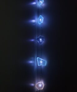 Impress Life Decorative String Lights, Sea Glass Festive Beach Themed 10 ft 40 LEDs Battery&USB Cord Operated Eco-Friendly with Multi-Function Remote for Tent Wedding Nursery Bedroom Party Ornament 38 612HJDwhKbL