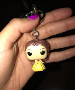 Funko Pop Keychain: Beauty & The Beast Yellow Gown Belle Toy Figure 13 612InTLK22L