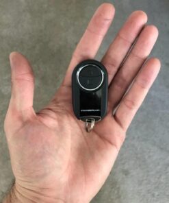 Chamberlain Group MC100-P Universal Garage Door Opener Mini Keychain Remote, Small, Black 41 612JGmxlhL