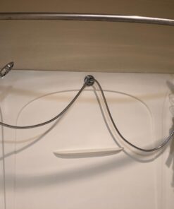 Purelux 100 Inch Extra Long Shower Hose for Handheld Shower Head with Brass Fittings, 8 feet 4 inches made of Stainless Steel Chrome Finish 25 612KVgcLhOL