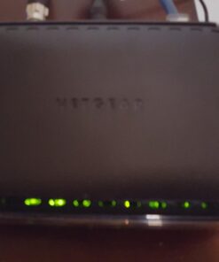 NETGEAR Cable Modem CM400 - Compatible with all Cable Providers including Xfinity by Comcast, Spectrum, Cox | For Cable Plans Up to 100 Mbps | DOCSIS 3.0, Black, 8x4 Cable Modem (CM400) 100Mbps Max Download Single 29 612Mm5SngpL