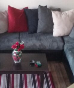 Sauder Beginnings Table Set, L: 35.32" x W: 19.45" x H: 17.17", Cinnamon Cherry 46 612QCgDwShL