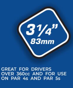 Pride Professional Tee System, 3-1/4 inch ProLength Plus Tee, 135 count, White 17 612TgHca1ML