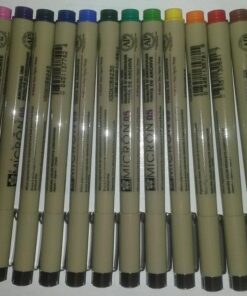 SAKURA Pigma Micron Fineliner Pens - Archival Black and Colored Ink Pens - Pens for Writing, Drawing, or Journaling - Black and Colored Ink - 05 Point Size - 16 Pack Colors may vary 23 612UaU8 t L