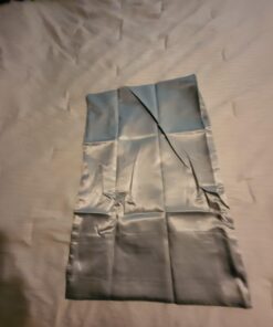 Bedsure Satin Pillowcase for Hair and Skin Queen - Silver Grey Silky Pillowcase 20x30 Inches - Set of 2 with Envelope Closure, Similar to Silk Pillow Cases, Gifts for Women Men 01 - Silver Grey Queen (20" x 30") 33 612UwuChZ1L