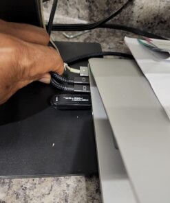 Mini DisplayPort to HDMI Cable,iVANKY Mini DP (Thunderbolt) to HDMI Cable 6.6ft,Nylon Braided,Aluminum Shell,Optimal Chip Solution for MacBook Air/Pro,Surface Pro/Dock,Monitor,Projector and More-1080P 1-Pack 6.6 FT 63 612V0CGuaCL