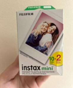 Fujifilm Instax Mini Instant Film Twin Pack (White), 20 photos White 20 612VHiIQ6L