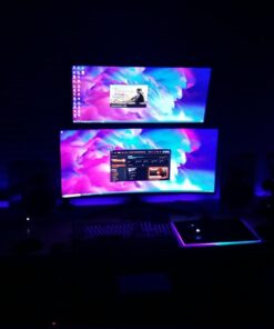 LG LED Smart TV 34" Ultragear WQHD (3440 x 1440) Nano IPS Curved Display, Gaming Optimized, Radeon FreeSync 2, 144 Hz Refresh Rate, Adjustable Ergo Stand - Black 34 " Curved WQHD with HDR 400 and FreeSync 2 58 612VwABZQyL