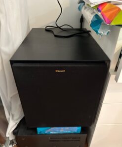 Klipsch R-100SW 10" Subwoofer, Incredibly Deep Bass and an All-digital Amplifier,14 5" x 12 5" x 16 4" 100SW 27 612YZUZB2rL