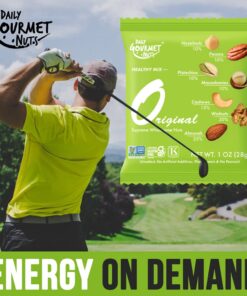 Daily Gourmet Nuts - Unsalted Mixed Nuts Snack Packs/Individually Wrapped Snacks/Nut Snacks/No Peanuts/Healthy Trail Mix Individual Packs/Deluxe Assorted Snacks (A. Original, 24 Packs) A. Original 1 Ounce (Pack of 24) 25 612aKMAMwPL