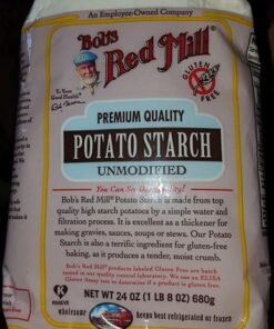 Bob's Red Mill Gluten Free Potato Starch, 24 oz 1.5 Pound (Pack of 1) 18 612ajIO71L