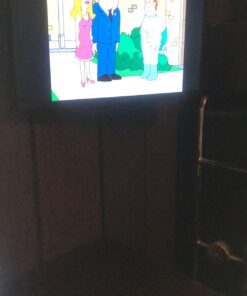 Mount-It! MI-2829 Small TV Monitor Wall Mount | RV TV Mount | Quick Release VESA Wall Mount | Fits 19 20 21 22 23 24 25 Inch Screens | 75 100 VESA Compatible | Low-Profile Slim Design | 44lb Capacity 42 612crxA88L