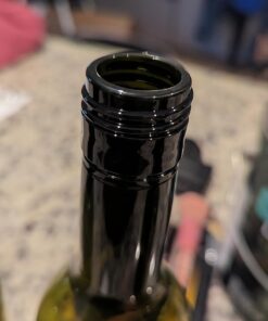 nicebottles Plastic Wine Bottles & Screw Caps, Green, 750ml - Pack of 4 18 612dRSg6nbL