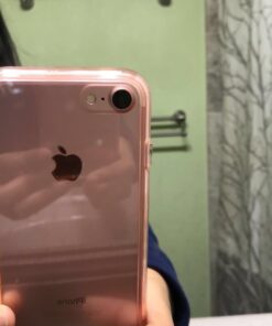 JETech Case for iPhone SE 3/2 (2022/2020 Edition), iPhone 8 and iPhone 7, 4.7-Inch, Shockproof Bumper Cover, Anti-Scratch Clear Back (Rose Gold) Rose Gold 38 612euIBfLEL