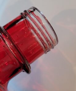 BOLITE Hummingbird Feeder, 18005 Glass Hummingbird Feeders for Outdoors Hanging, 5 Feeding Stations, 22 Ounces, Red Bottle, Xmas Gifts for Bird Lovers Red Elixir Bottle 33 612jCZXnQ3L