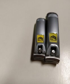 Nail Clippers Set - 2 Pack Stainless Steel Ingrown Toenail Tool, Professional Fingernail & Toenail Clippers for Thick Nails (Pedicure Nail Clippers) Silver 48 612kMTvDMVL 1