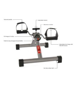 Stamina InStride Cycle XL - Folding Cycle Pedal Exerciser - Fitness Bike with Smart Workout App for Seated Exercise - Foldable Exercise Bike for Home Workout 15 612kvEF439L