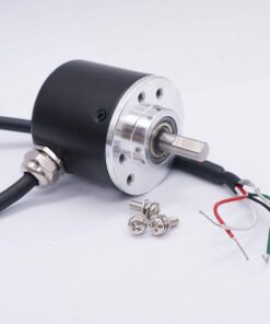 Taiss/AB 2 Phase Incremental Rotary Encoder 100P/R DC 5-24v Wide Voltage Power Supply 6mm Shaft 100P/R 11 612mriktWL