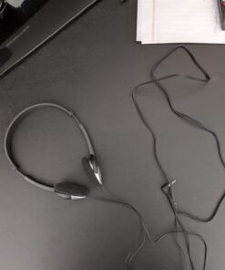 Panasonic Headphones, On-Ear Lightweight Earphones with XBS for Extra Bass and Clear, Natural Sound, 3.5mm Jack for Phones and Laptops, Work from Home - RP-HT21 (Black & Silver), 36 x 6.7 x 0.5 inches On Ear - No Mic 42 612n5fgkCiL