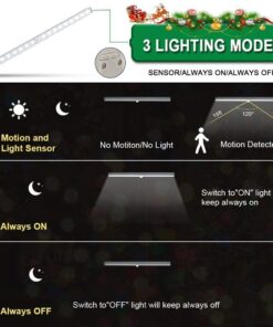 RZSAIDA LED Closet Light, LightBiz 20-LED Wireless Motion Sensor Night Light Under Cabinet Lighting (Battery Operated) 17 612olrh3KaL