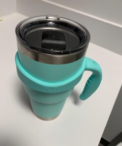 YETI Rambler 30 oz Stainless Steel Vacuum Insulated Tumbler w/MagSlider Lid Seafoam 1 Count (Pack of 1) 42 612rqblCKeL