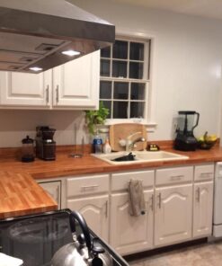 d-c-fix Peel and Stick Contact Paper Butcher Block Wood Grain Self-Adhesive Film Waterproof & Removable Wallpaper Decorative Vinyl for Kitchen, Countertops, Cabinets 17.7" x 78.7" 17.7" x 78.7" 58 612tng6M4cL