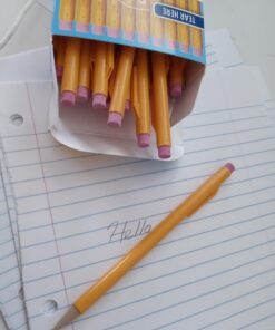 Paper Mate Mechanical Pencils, SharpWriter Pencils, 0.7mm, HB 2, Yellow, 36 Count 30 612tzh9IzaL