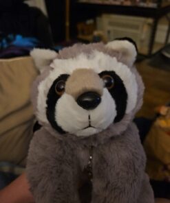 Wild Republic Raccoon Plush, Stuffed Animal, Plush Toy, Gifts for Kids, Cuddlekins 12 Inches 32 612wVFAJexL