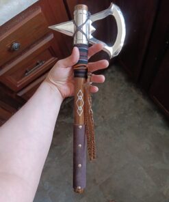 Cosplayhome 17.5" Battle Axe of Assassin's Creed 3 Video Game Tomahawk Connor's Heavy Axe 9 612xkk4KTNL
