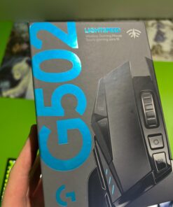 Logitech G502 Lightspeed Wireless Gaming Mouse with Hero 25K Sensor, PowerPlay Compatible, Tunable Weights and Lightsync RGB - Black 51 612y Cn8x7L