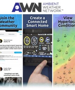 Ambient Weather WS-2902 WiFi Smart Weather Station Base Console + Array 32 612zjsyN TL