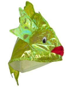 Iridescent Fish Hat - Green W36S10E 9 613 Co4L6L