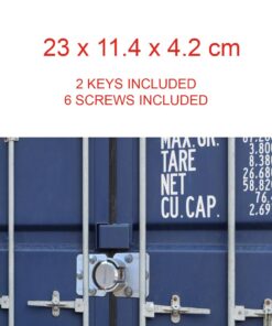 Master Lock Hasp, Solid Steel Hidden Hasp, 9 in. Wide, 770 25 613 cnwaebL