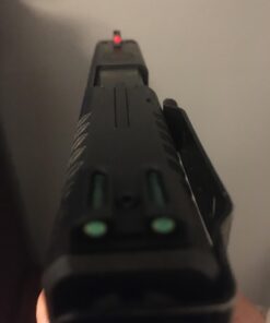 TRUGLO Fiber-Optic Handgun Night Sight | Compact Durable Snag-Resistant High-Visibility Red Front & Green Rear Sight for Handguns Springfield XD Set 23 6130IpIQZpL