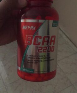 MET-Rx BCAA 2200 Amino Acid Supplement, Supports Muscle Recovery, 180 Softgels 180 Count (Pack of 1) 20 6130Ll2wQJL